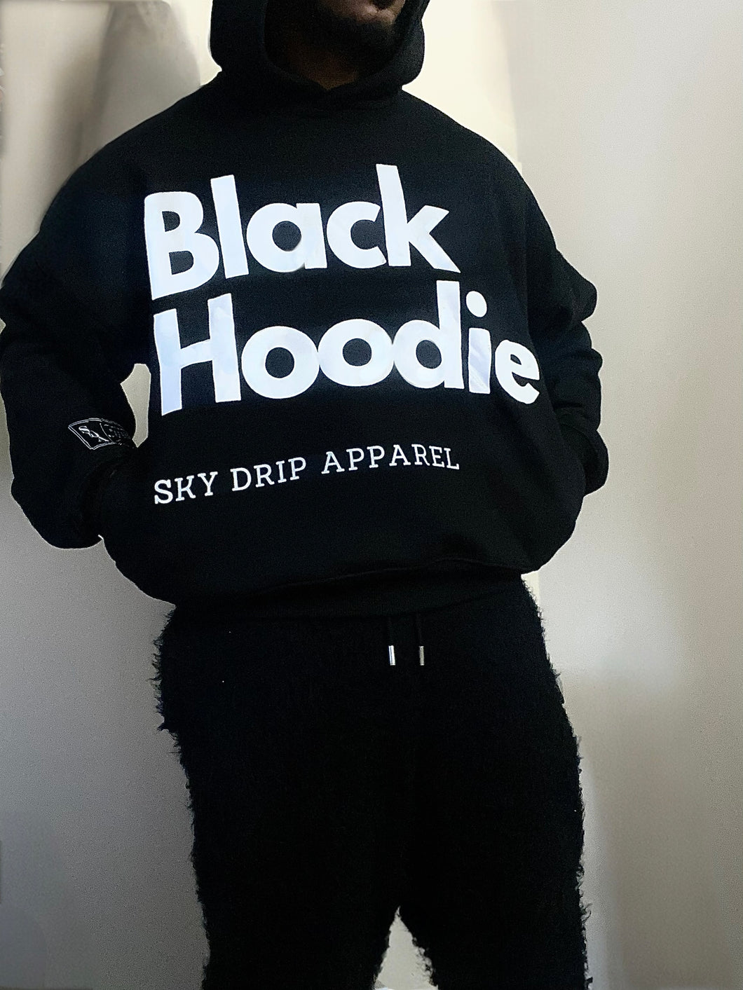 BLACK HOODIE